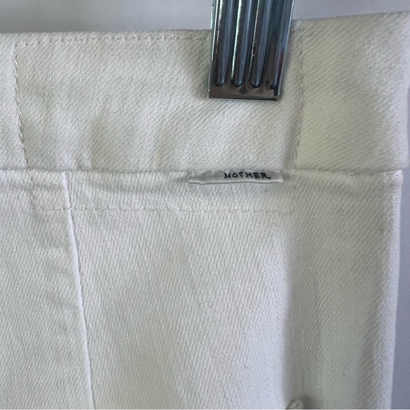 MOTHER The Lace Up High Waisted Weekender Totally Innocent - Picture 5 of 10